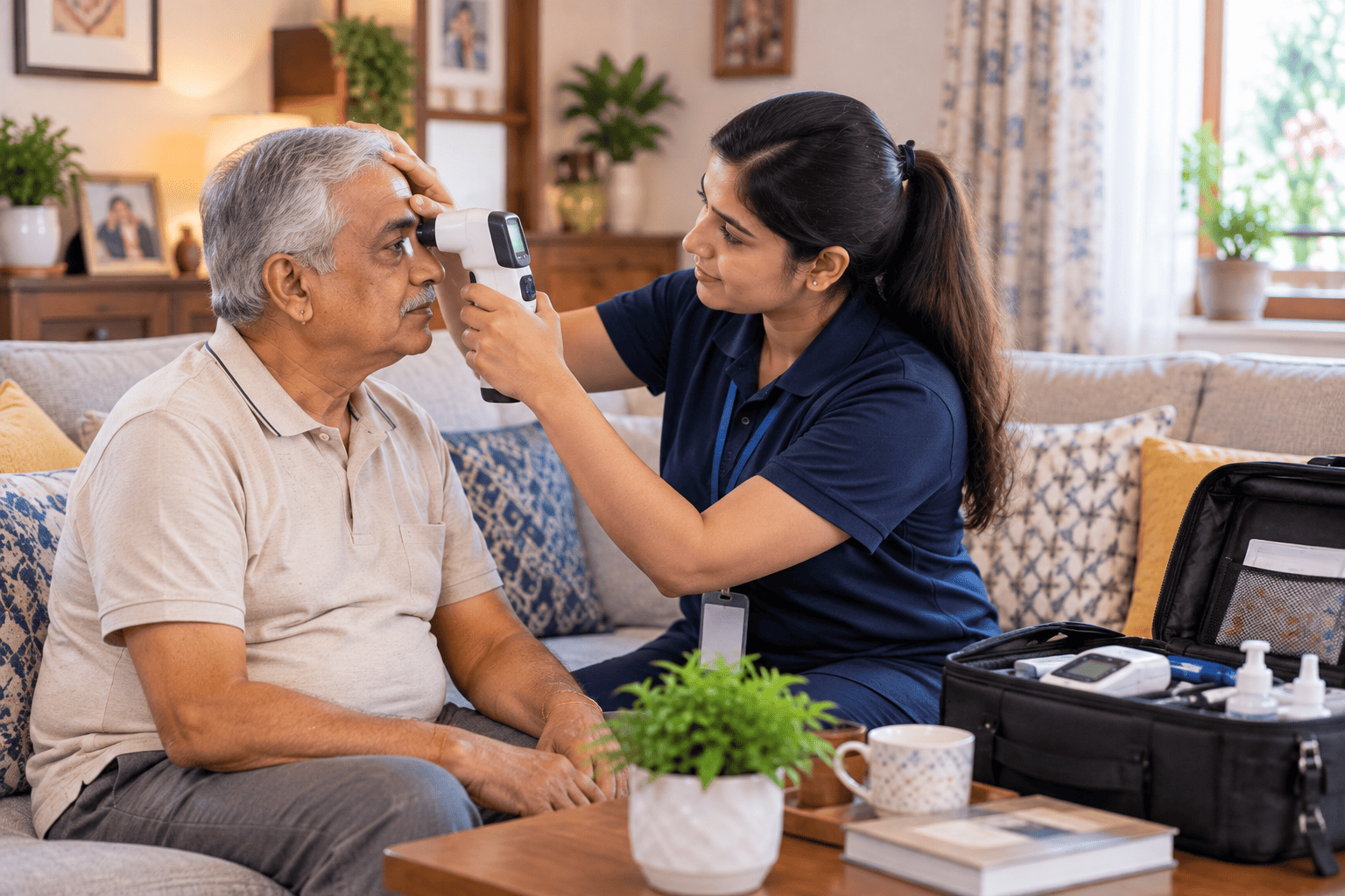 iCare rebound tonometry intraocular pressure measurement